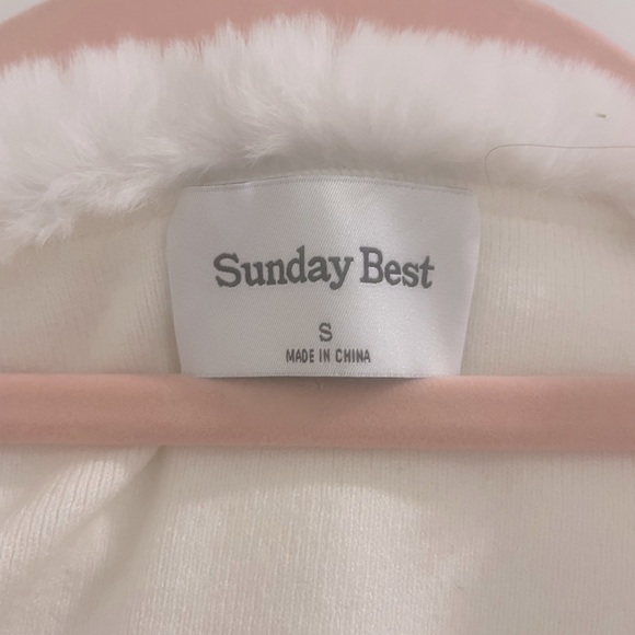 Sunday Best - Faux Fur Top - Picture 4 of 4